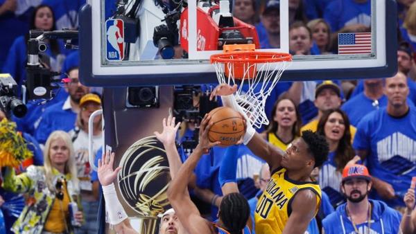 NBA-雷霆队在第七场击败步行者队赢得NBA总决赛 为辉煌赛季画上完美句号