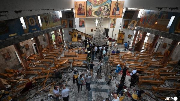 大马士革教堂自杀式袭击致至少22人死亡