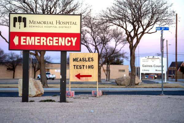 CDC：美国麻疹病例增至1046例，30个州确诊感染