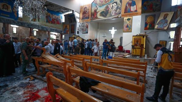 中东多国政府谴责叙利亚教堂爆炸事件 死亡人数升至25人